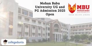 Mohan Babu University UG and PG Admission 2025 Open; Check Direct Link to Apply